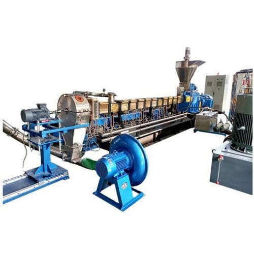 Extrusora de dos husillos - TSE-75 - Nanjing Haisi Extrusion Equipment Co., Ltd. - para peletización / para PE / para PS