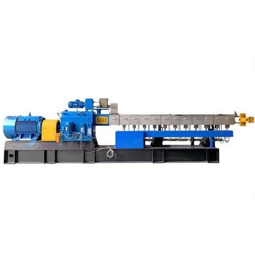 Línea de extrusión de doble tornillo - TSH-65  - Nanjing Haisi Extrusion Equipment Co., Ltd. - para peletización / de composición / para termoplásticos
