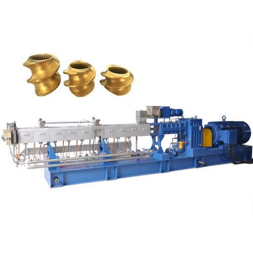 Extrusora de doble tornillo corrotante - TSH-75B  - Nanjing Haisi Extrusion Equipment Co., Ltd. - de doble tornillo paralelo / para PP / para PE