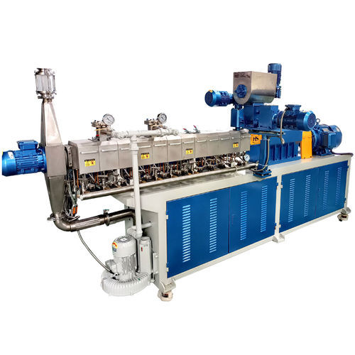Extrusora de dos husillos - TSE-40  - Nanjing Haisi Extrusion Equipment Co., Ltd. - para la industria alimentaria / para PP / para PE