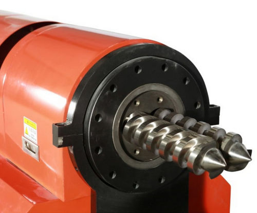 Extrusora de doble tornillo contrarrotatorio - TSE-75B  - Nanjing Haisi Extrusion Equipment Co., Ltd. - de perfiles / para PVC