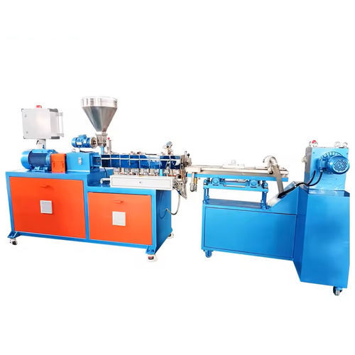 Extrusora de dos husillos - TSE-35 - Nanjing Haisi Extrusion Equipment Co., Ltd. - para peletización / para PS / para PP