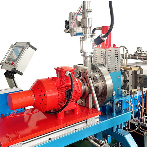 Granuladora de hilos - TS series - Nanjing Haisi Extrusion Equipment Co., Ltd. - con cabezal sumergido en agua / con cabezal de anillo de agua / para material plástico