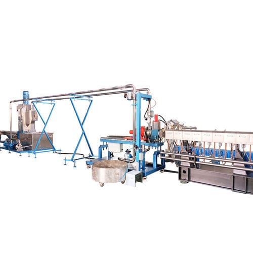 Granuladora con cabezal sumergido en agua - TSH  - Nanjing Haisi Extrusion Equipment Co., Ltd. - para PE / para PP / para la industria del plástico