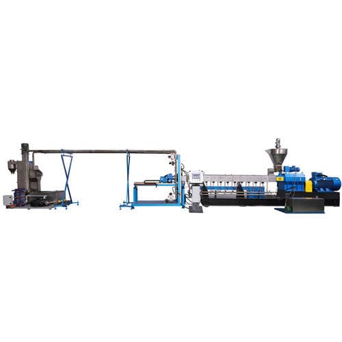 Granuladora con cabezal sumergido en agua - TSE series - Nanjing Haisi Extrusion Equipment Co., Ltd. - para material plástico