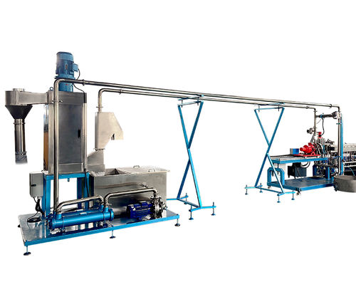 Línea de extrusión para peletización - TSE - Nanjing Haisi Extrusion Equipment Co., Ltd. - para PVC