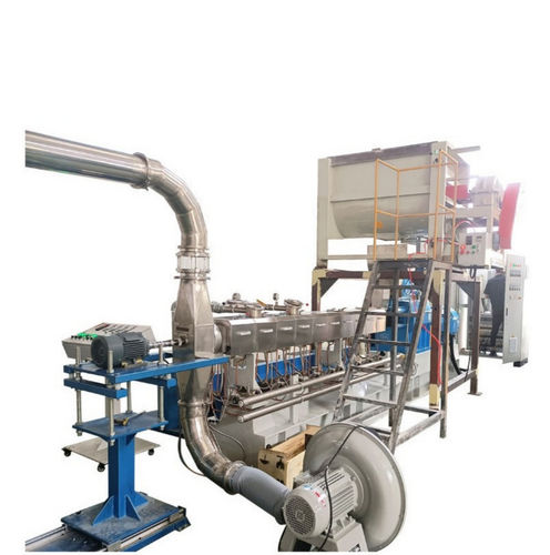 Extrusora de dos husillos - TSE-40  - Nanjing Haisi Extrusion Equipment Co., Ltd. - de composición / para termoplásticos biodegradables