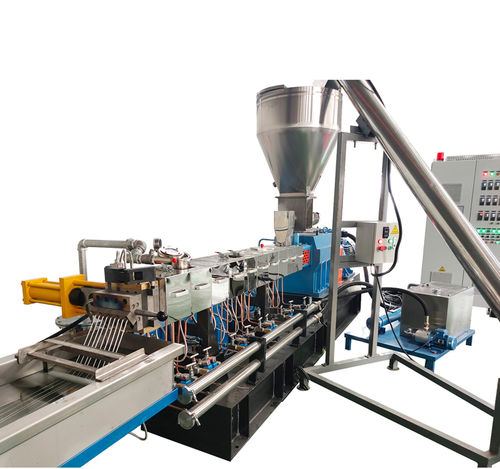 Extrusora de dos husillos - SJ series - Nanjing Haisi Extrusion Equipment Co., Ltd. - de reciclado / para PP / para ABS