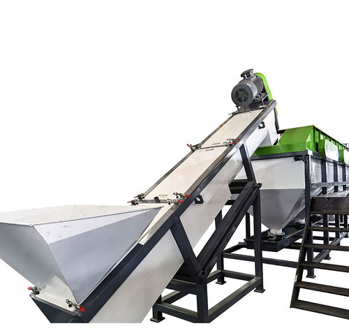 Unidad para reciclado PET - TSE - Nanjing Haisi Extrusion Equipment Co., Ltd. - para PE / para LDPE / de films plásticos