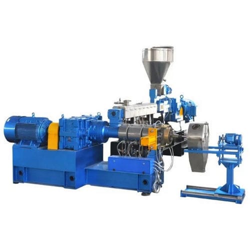 Granuladora de dos husillos - SP series - Nanjing Haisi Extrusion Equipment Co., Ltd. - para material plástico / para la fabricación de granulados de plástico