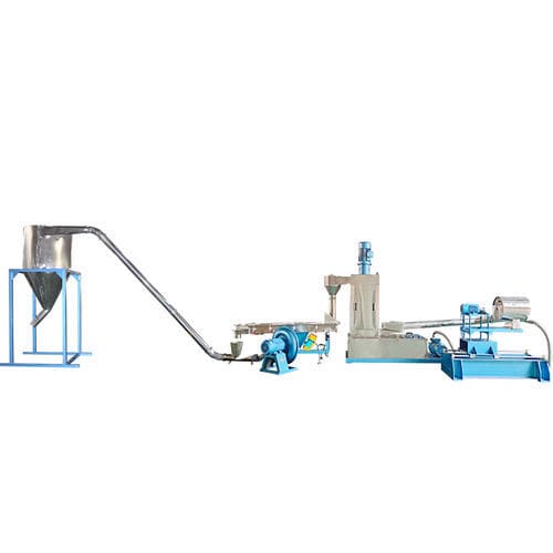 Granuladora con cabezal de anillo de agua - Nanjing Haisi Extrusion Equipment Co., Ltd. - de composición / para PE / para HDPE