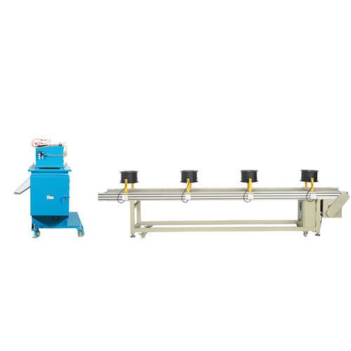 Granuladora de hilos - TSE-75 - Nanjing Haisi Extrusion Equipment Co., Ltd. - de dos husillos / con cabezal de enfriamiento por aire / para LDPE