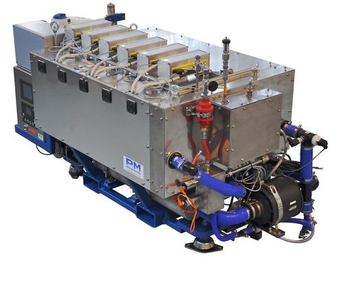 Grupo electrógeno de pila de combustible de hidrógeno - max. 150 A, 9 - 50 kW | PM Basic 50 - PROTON MOTOR Fuel Cell - trifásico / estacionario / enfriado por aire