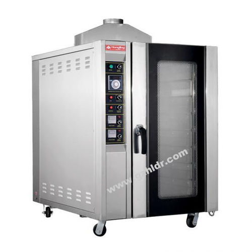 Horno para la industria agroalimentaria de convección - RX-8Q - Guangzhou Hongling Electric Heating Equipment - con niveles / para pan / de calor