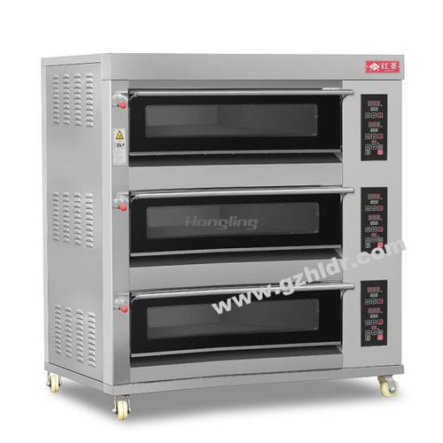 Horno para la industria agroalimentaria de pisos - XYF-3KAL-NM - Guangzhou Hongling Electric Heating Equipment - con niveles / para pan / de calor