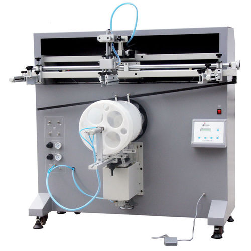 Máquina de serigrafia manual - YD-SPS900 - Dongguan Yaodong Machinery Manufacturing Co., Ltd. - semiautomática / monocroma / para botellas de plástico