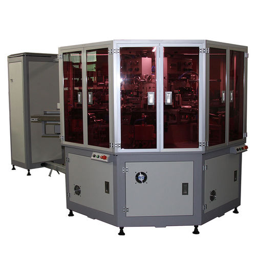 Máquina de serigrafia servoaccionada - YD-SPR36/4C - Dongguan Yaodong Machinery Manufacturing Co., Ltd. - de 4 colores / de 6 colores / para la industria del vidrio
