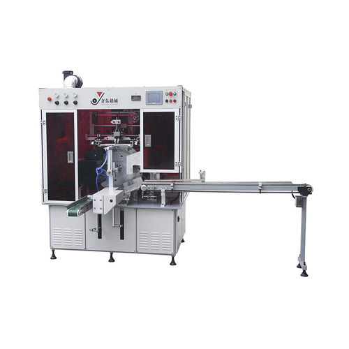 Máquina de serigrafia automática - YD-SPR12/1C - Dongguan Yaodong Machinery Manufacturing Co., Ltd. - monocroma / para tapones de plástico / para tubos de plástico