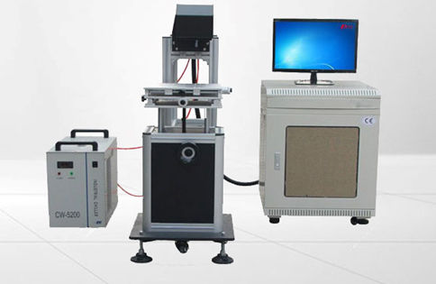 Máquina de marcado láser - DLM-50 - JINAN DLM CNC ROUTER CO., LTD. - de metal / industrial