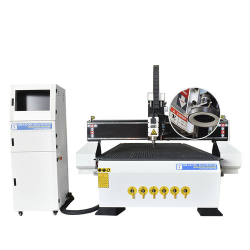 Recortadora CNC - Lz-1325-CCD - Guangzhou Dragon Diamond Technology Co., Ltd. - 3 ejes / de leña / para aluminio