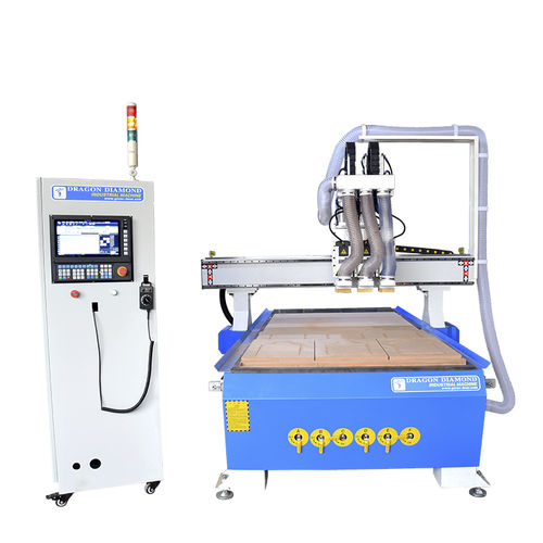 Máquina de grabado para madera - Lz-1325-3H - Guangzhou Dragon Diamond Technology Co., Ltd. - de aluminio / de mármol / para tuberías