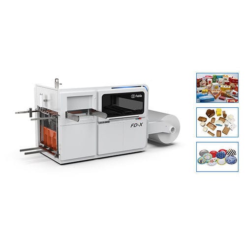 Máquina de corte de rodillos - 970x550(640) - Zhejiang Feida Machinery Co., Ltd. - de punzonado / para papel / para embalajes