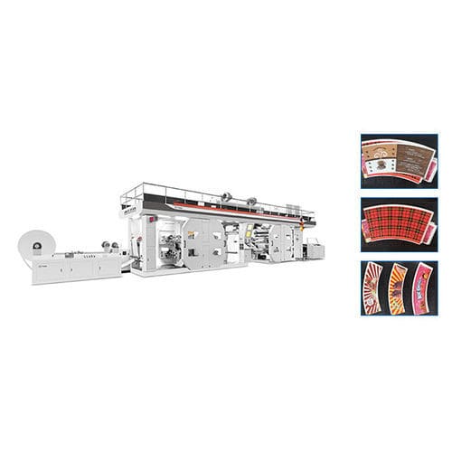 Máquina de impresión de inyección de tinta - RS CI Flexo - Zhejiang Feida Machinery Co., Ltd. - para papel / de film de plástico / para hojas de aluminio