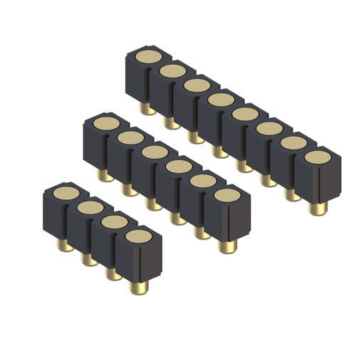 Conector Pogo Pin de muelle - H-PCS-C0011 - Shenzhen Himatch Electronics Co., Ltd - de oro / de acero inoxidable / de níquel