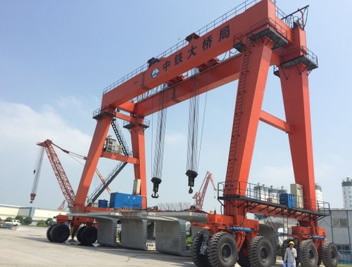 Pórtico con neumáticos - MTE200t - HL-KATTOR Industry Co., Ltd. - para obras de infraestructura