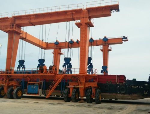 Travel lift para cargas pesadas - HL-KATTOR Industry Co., Ltd. - 16 ruedas / en U