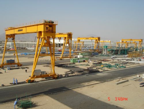 Pórtico en riel - HL-KATTOR Industry Co., Ltd. - de acero