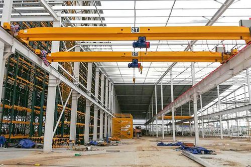 Puente grúa monorriel - LDA - Henan Kuangshan Crane Co., Ltd. - para carga ligera / para almacén