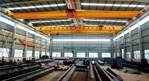 Puente grúa de altura perdida - Henan Kuangshan Crane Co., Ltd. - monorriel / perfil de acero / con sistemas de elevación ligera