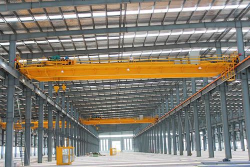 Puente grúa de riel doble - Henan Kuangshan Crane Co., Ltd. - con sistemas de elevación ligera / para almacén / ligera