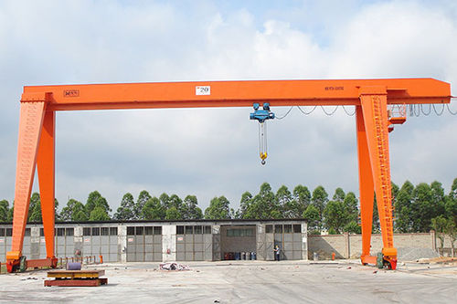 Pórtico en riel - MH - Henan Kuangshan Crane Co., Ltd. - para taller / para almacén / monorriel