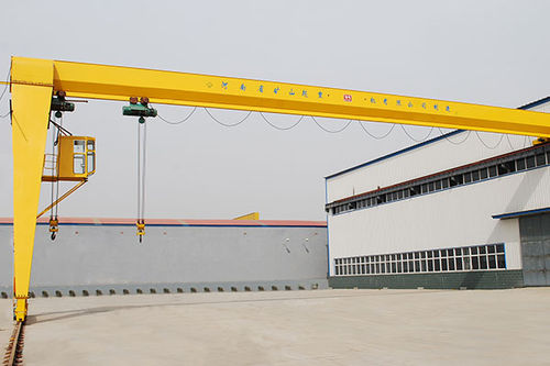 Semipórtico en riel - Henan Kuangshan Crane Co., Ltd. - para taller / monorriel