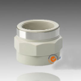 Adaptador roscado - Huasheng Pipeline Technology Company - para tuberías / de polipropileno / de metal
