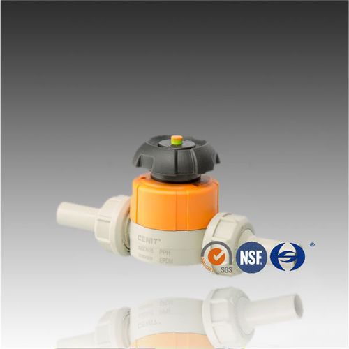 Válvula de membrana - Huasheng Pipeline Technology Company - manual / roscada / en línea