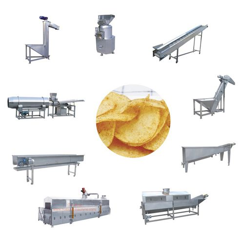 Línea de producción de patatas fritas - HX - Shantou Huaxing Machinery Factory Co., Ltd.