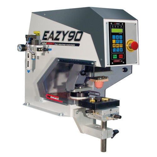 Máquina de tampografía de tintero hermético - INKPRINT EAZY 90 1C - COMEC ITALIA - monocroma / para la industria textil / electroneumática