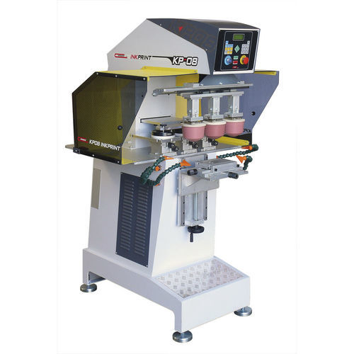 Máquina de tampografía de tintero hermético - INKPRINT KP08 3C RRR - COMEC ITALIA - automática / de 3 colores / electroneumática