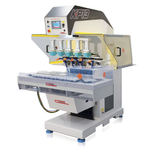 Máquina de tampografía de tintero cerrado - INKPRINT KP13 5C T.I. - COMEC ITALIA - automática / de 5 colores / electroneumática