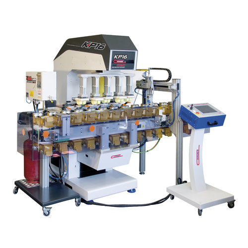 Máquina de tampografía de tintero hermético - INKPRINT KP16 5C - COMEC ITALIA - automática / de 5 colores / electroneumática
