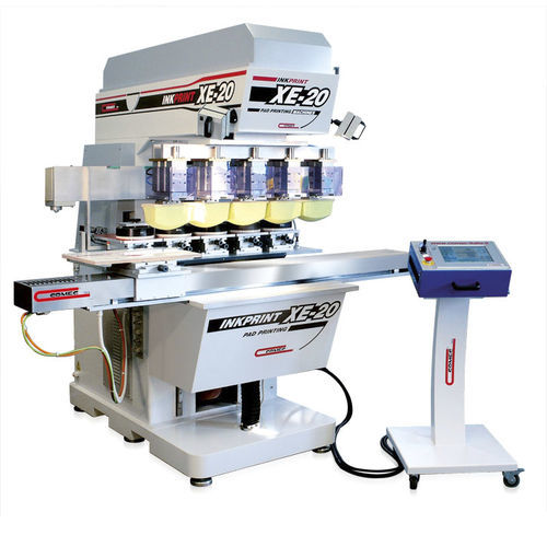 Máquina de tampografía de tintero hermético - INKPRINT XE20 5C - COMEC ITALIA - de 5 colores / con pantalla táctil / con control electrónico