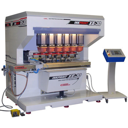 Máquina de tampografía de tintero hermético - INKPRINT XE30 8C T.I. - COMEC ITALIA - automática / de 8 colores / electroneumática