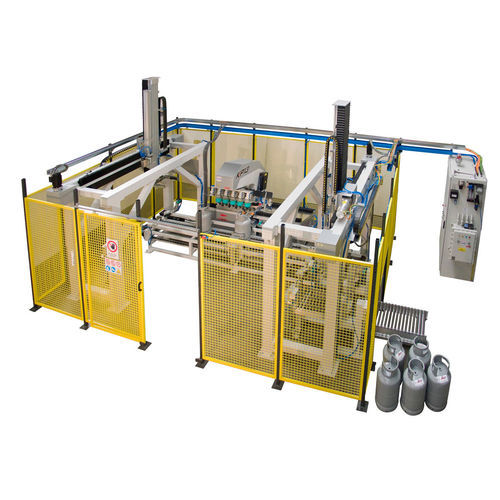 Máquina de tampografía de tintero hermético - KP13 6C - COMEC ITALIA - automática / de 6 colores / para bombonas de gas