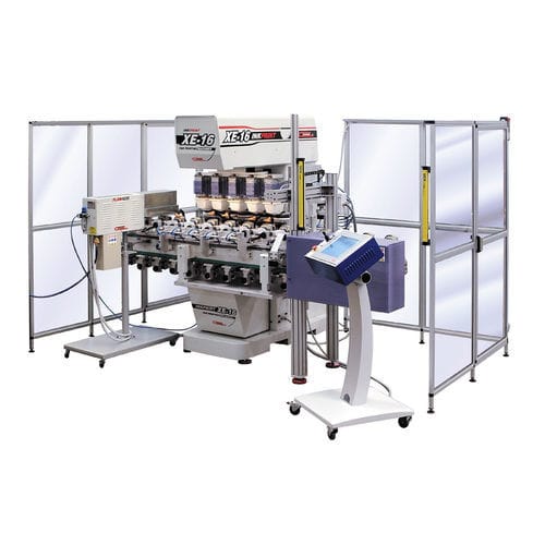 Máquina de tampografía de tintero hermético - INKPRINT XE-16 - COMEC ITALIA - automática / de 5 colores / para la industria cosmética