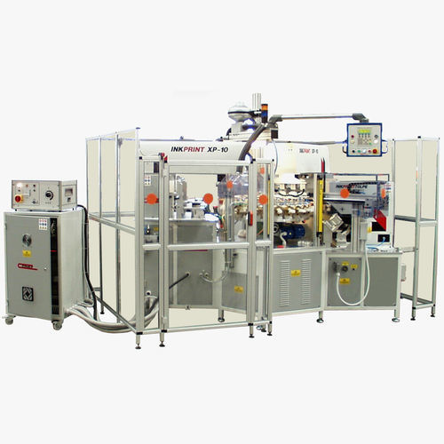 Máquina de tampografía de tintero cerrado - LIN.STA 01.1268 - COMEC ITALIA - totalmente automática / de 2 colores / para la industria cosmética