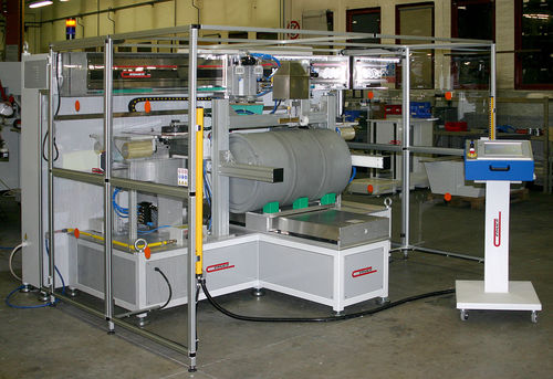 Máquina de tampografía de tintero hermético - COMEC ITALIA - automática / de 2 colores / de latas de conservas