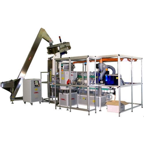 Máquina de tampografía de tintero abierto - LIN.STA. 03 1280 - COMEC ITALIA - automática / de 3 colores / para la tampografía